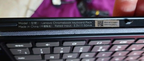 Keyboard for Lenovo IdeaPad Duet Chromebook - Afbeelding 2 van 3