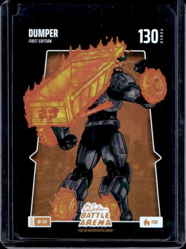 2026 Bo Jackson Battle Arena First Edition Dumper Fire #BF-131