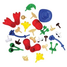 Creativity Street Modeling Dough and Clay Body Parts, Assorted, Assorted