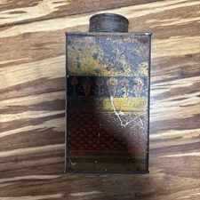 Vintage Primitive Walter Baker Co. Dorchester, Mass. Cocoa Tin With Lid