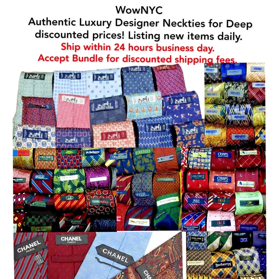 Corbata Renoma Paris para Hombre Marrón Cachemira Seda Western Italiano Fiesta Lujo Japón Foto 3 de 4