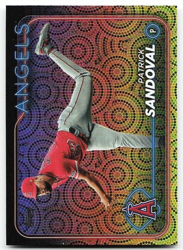 🔥 2024 Topps #388 Patrick Sandoval Holiday