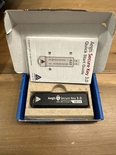 Apricorn Aegis Secure Key 3.0 ASK3 30GB Flash Drive USB 3.0 30GB