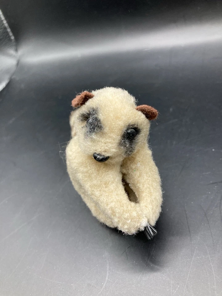 Vintage Raccoon Hugger 2.5” Clip On Grabber Clinger Animal Toy Pencil Topper - Image 2 of 4