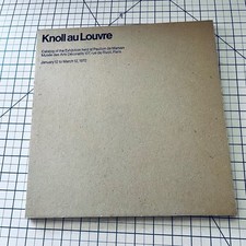 Knoll au Louvre 1972 Exhibition Catalog Modern Furniture Design Vintage Chairs
