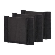 3PCS Camera Bag Divider 4.72"x3.54"x0.31" Shockproof Separator Black