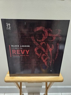 FREEing B-STYLE BLACK LAGOON Revy Bunny Ver. 1/4 Scale Painted PVC Figure Toy
