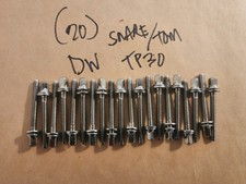 PDP / DW TP30 snare lugs and lug nuts