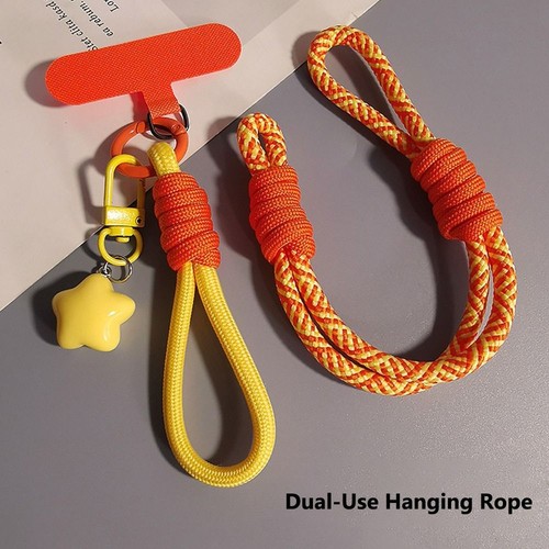 Wrist Strap Woven Thumb Strap Adjustable Short Hand Rope for Outdoor Travel - Photo 4 sur 14