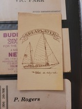 Vintage Tattoo Business Card, Don Nolan, ACME Tattoo