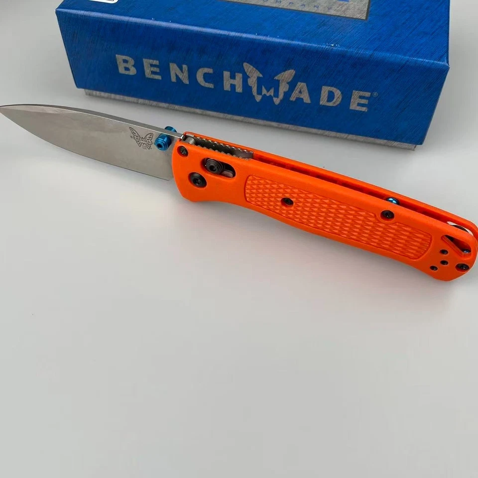 Складной нож Benchmade Bugout 535 CPM-S30V с оранжевой ручкой Grivory - Изображение 4 из 4
