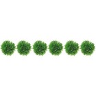3 Pieces Topiary Spheres Party Supplies Artificial Grass Plant Balls
