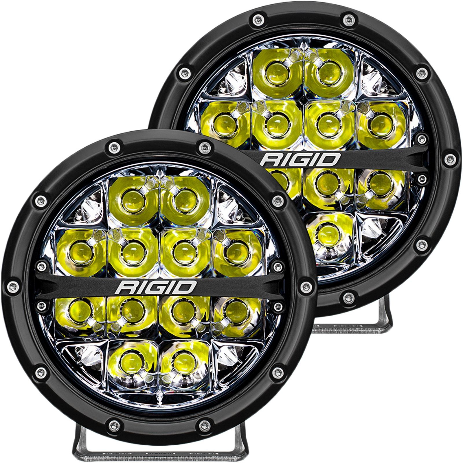 Rigid 360-Series 6in Spot White Back Light- Pair 36200