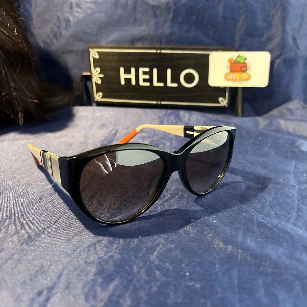 M Missoni MMI 0119/S 0807 9O Sunglasses Black/Gold Cat Eye Frame, Grey Lenses Missoni Square Sunglasses for Women for sale | eBay main image 3