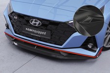 Cup Spoiler Lippe Front Carbon Look für Hyundai I20 (BC3) N, N-Line CSL588-C