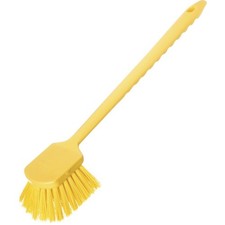 Carlisle 4050104 Sparta Utility Scrub Brush, 20" x 3", Yellow