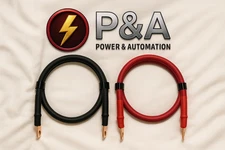 4 AWG Battery Cable Pair Pure Copper Welding Wire Car RV Solar Inverter Power