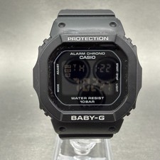 Casio Baby-G BGD-565 Watch Women 38mm Digital Black Alarm Chrono New Battery