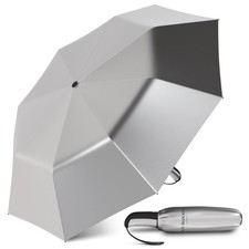 Travel Sun Umbrella UV Protection Auto Open Windproof UPF 55 Sun Shade
