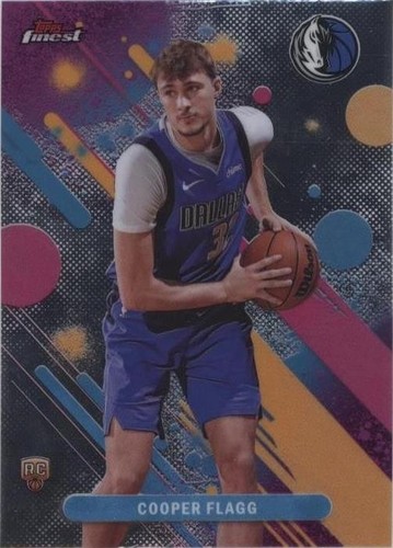 Cooper Flagg Rookie RC Topps #8b-31 8-Bit Ballers DALLAS MAV's #1