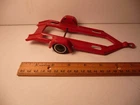 Tonka Snowmobile Trailer 1970's Pressed Steel Original Old Toy 8 " long