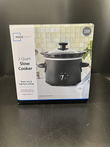 Slow cooker Mainstay 2 qt gallon - Picture 1 of 3