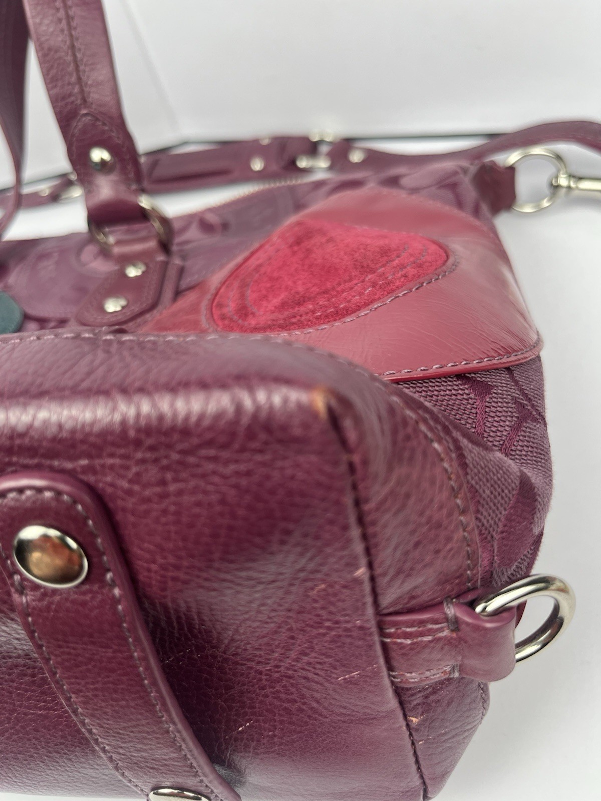 Coach Authentic Pieced Patchwork Ashley Satchel #… - image 10