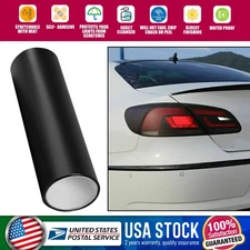 For Headlight Taillamp Matte black Lens Vinyl Protection Wrap Film 1.9-5.8sqft