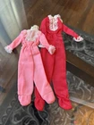 VINTAGE BARBIE AND SKIPPER PAJAMAS SET 1975