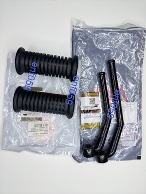 ROYAL ENFIELD FUSSRASTEN-SET MIT GUMMIMANSCHETTEN 350/500 STANDARDMODELL. ORIGINAL