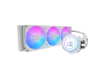 Cooler Master Atmos II 360 VRM AIO CPU Liquid Cooler - 360mm Radiator with VRM