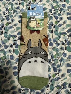 Studio Ghibli My Neighbor Totoro Leaves No-Show Socks