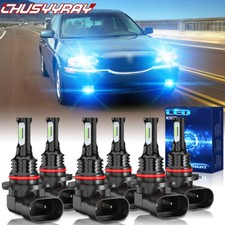 For Lincoln Ls 2003-2005 6x Led Headlight Hilo Fog Light Bulbs Combo Kit 8000k For Lincoln Ls 2003-2005 6x Led Headlight Hilo Fog Light Bulbs Combo Kit 8000k