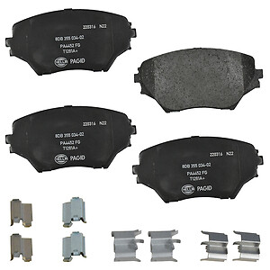 Frt Disc Brake Pads   Hella Pagid   355034021