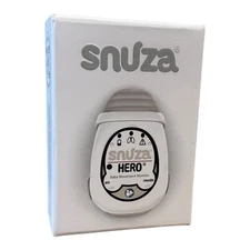 Snuza Hero SE Baby Movement Monitor Detection Clip-on Alarm With Case