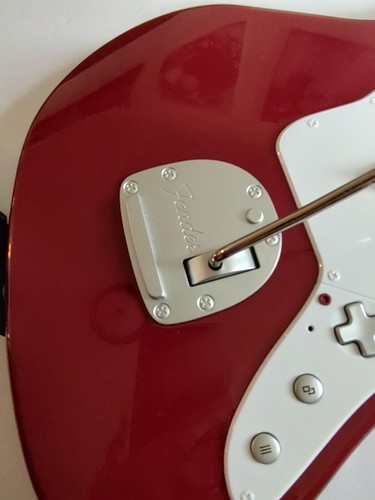 Xbox One Rock Band 4 Wireless Fender Jaguar Red Guitar 048-074. Tested and plays - Picture 16 of 24