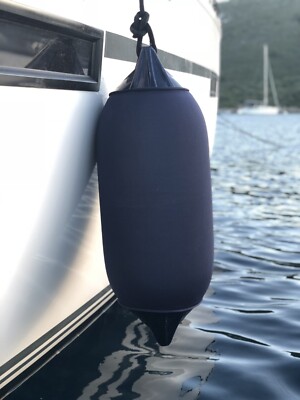 Fenderüberzug in Meterware navyFenderbezug Fendersocken für Langfender Fender