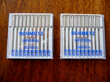 Schmetz UNIVERSAL Sewing Machine Multi Sizes, 70, 80, 90 Needles 2 pkgs/10 NEW