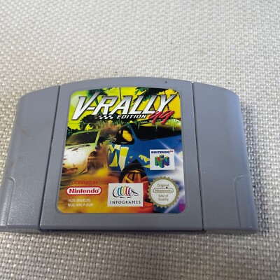 V Rally Edition 99 N64. Nur Patrone. Guter Zustand. Nintendo Spiel. 