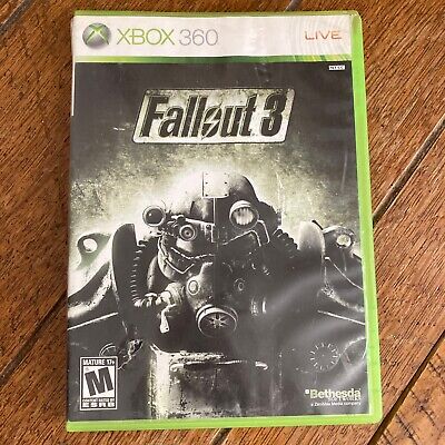 Fall Out 3 Game and Add On Pack Bundle Microsoft Xbox 360 Online Live M