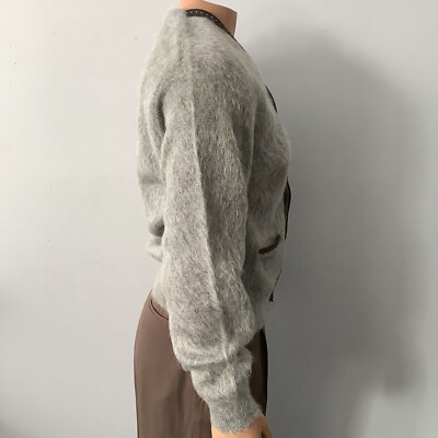 トップス Sears / 60's mohair cardigan Vintage 60s Sears Mohair Cardigan Size Small Striped Shaggy | eBay