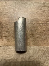 Vintage Lighter Case Silver Hammered Hand Made EDC Everyday Carry Smoke Cigars 