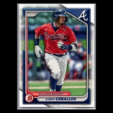 2024 Bowman Prospect / BP-130 Sabin Ceballos / Atlanta Braves