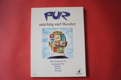 Pur - Mächtig viel Theater . Songbook Notenbuch. Piano Vocal Guitar PVG
