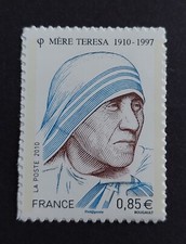 France année 2010 autoadhésif 468 neuf luxe ** adhésif Mère Teresa