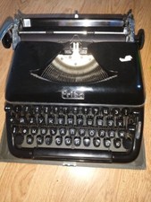erika typerwriter Germany made full metal old 1950s collection thumbnail