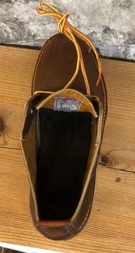 RED WING WEEKENDER CHUKKA MEN'S CHUKKA IN COPPER ROUGH & TOUGH LEATHER 3322 NIB - Picture 5 of 6