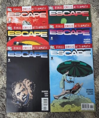 Final Crisis Aftermath: Escape #1-6 (2009) DC Comics - 6 Comics
