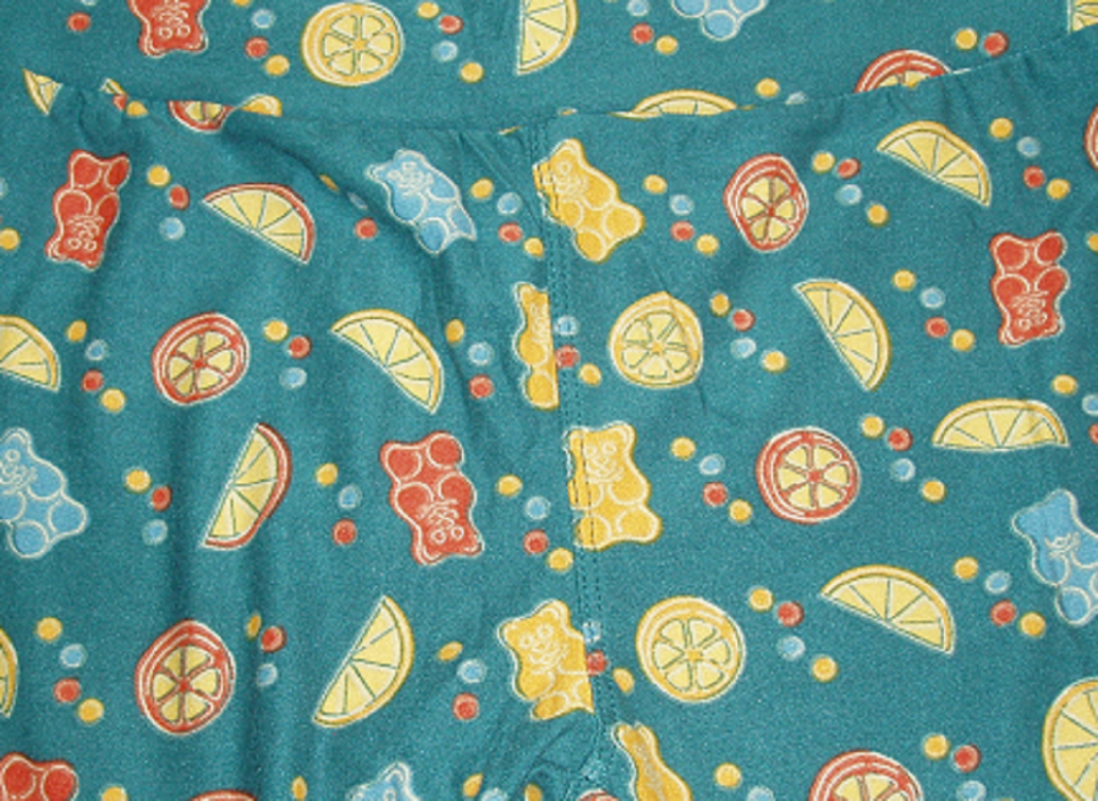 ALTRA Leggings Lularoe taglia unica acqua scura con limoni e orsetti gommosi