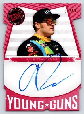 Austin Dyne Auto Sunrise Ford Racing 2013 Press Pass Fanfare #YG